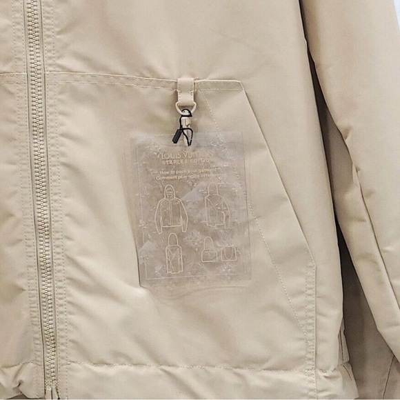 Authentic Louis Vuitton Monogram Reversible Jacket Gold - Picture 5 of 6